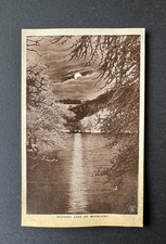 Vintage Postcard - Rudyard Lake by Moonlight, Rudyard, Nr Leek, Staffordshire