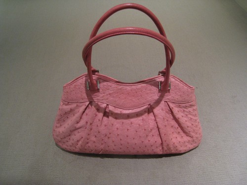 Bespoke hand made pink - pink, ostrich