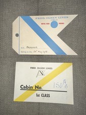 1956 Fred Olsen Lines MS