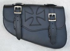 Saddlebag Side Leather cross