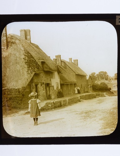Magic lantern slide - magic, of