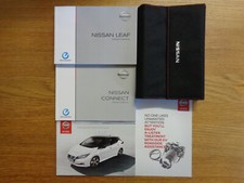 Nissan Leaf Owners Handbook/Manual and Wallet 17-24