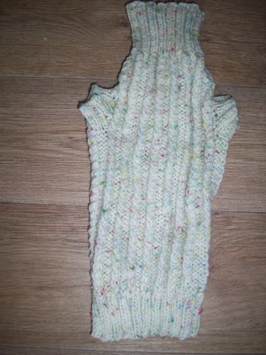 Brand new hand knitted - , ribbed