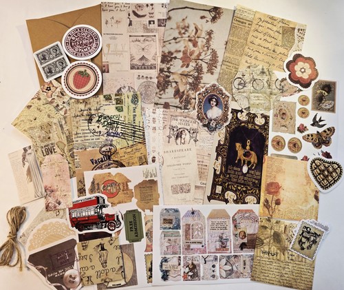 Junk journal scrapbooking - journal,