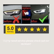 Audi 8V0 941 033D  Headlight for A3/S3 Drl Repair Service