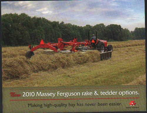 New 2010 massey ferguson - new, rake