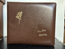 Vintage Wedding Album Our Sons Wedding Boxed Used