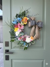 Handmade 45cm Floral Door