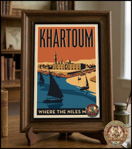 Khartoum where the niles - khartoum,