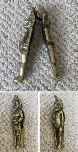 Vintage brass punch judy - &,