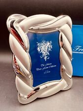 Silver Tone Photo Frame 4" x 6" Juliana Collection  Boxed - Minor Scratch