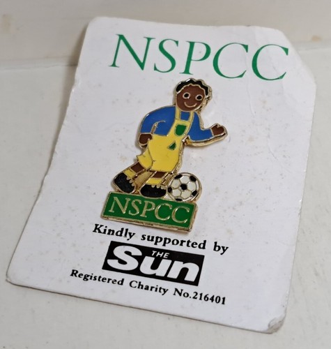 Nspcc the sun pin badge - nspcc,