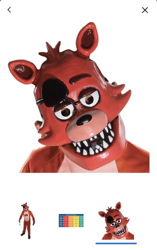 Foxy child costume five - costume,