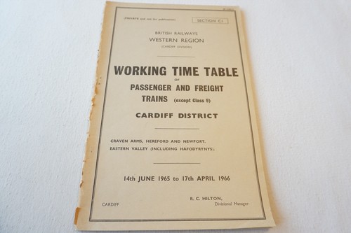 1965 western region railway - western,