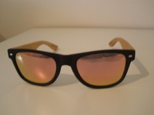 Designer Sunglasses Mirrored Lenses Designed in Hawaii. Moanas of The Sea MInt.