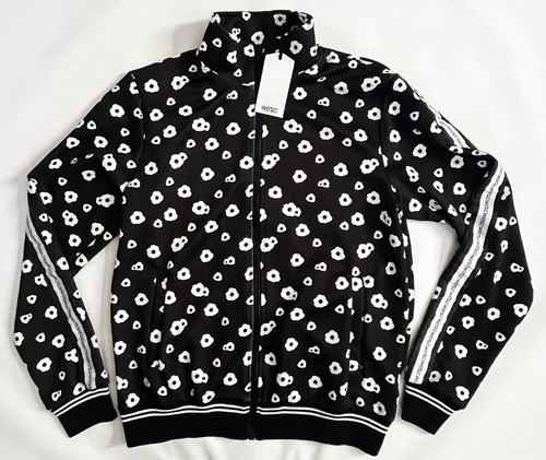 Wesc black white poppy print - wesc, &
