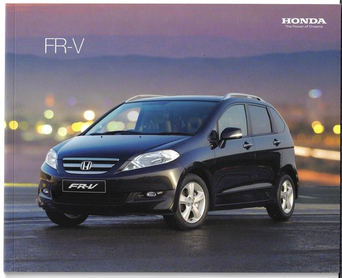 Honda 2009 uk - honda, fr-v