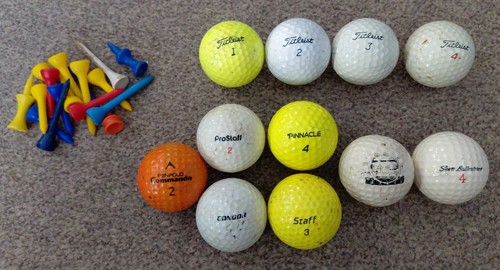 1990 used golf balls - 1990's,