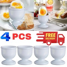 4 x Egg Cup Set Breakfast