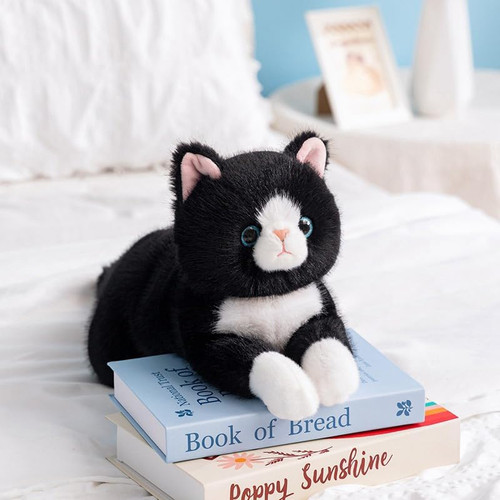Weighted cat stuffed animal - weighted,