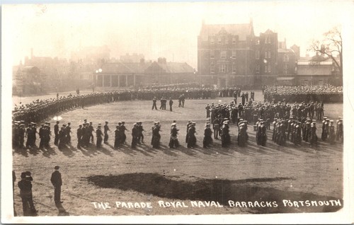 Rppc postcard portsmouth - rppc,