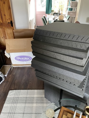 Auralex acoustic foam panels - foam,