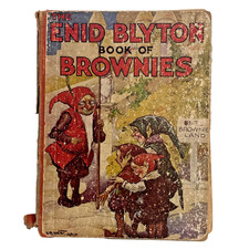 The Enid Blyton Book of Brownies 1926 1st Edition Hardback Book Hop Fairyland
