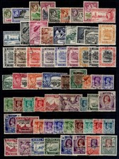 COMMONWEALTH GVI USED COLLECTION, x4 hagner sheets (#72)