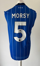 Signed SAM MORSY Shirt - Ipswich Town -EXACT PROOF/COA- Egypt Wigan