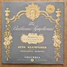 BEETHOVEN Symphony No. 3 EROICA KLEMPERER SAX 2364 COLUMBIA VINYL LP