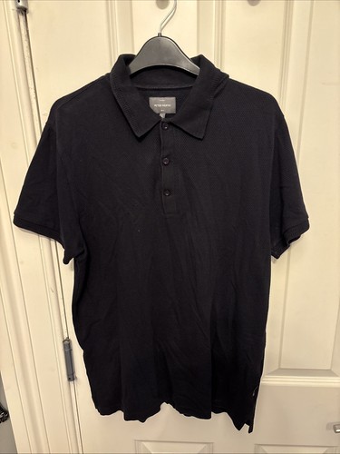 Peter werth black polo shirt - peter,