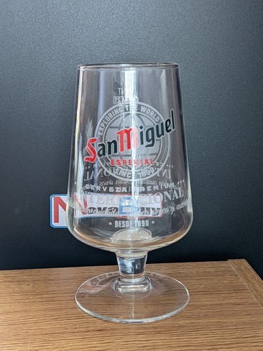 Single san miguel chalice pint - single,