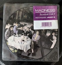 Madness Sweetest Girl Orig. 1986 UK 7" Picture Disc VINYL 1-Sided Record JAZZY 8