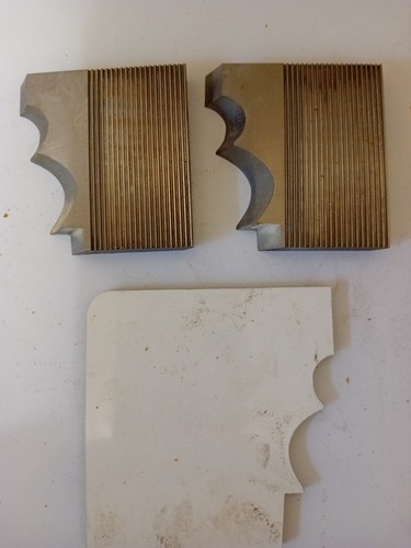 Serrated moulder knives - serrated,