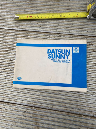 1980 datsun sunny model - datsun,