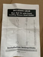 Triton Omnicare Grab Rail Riser Kit . New 