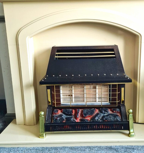 Inset gas fire unit - gas, front