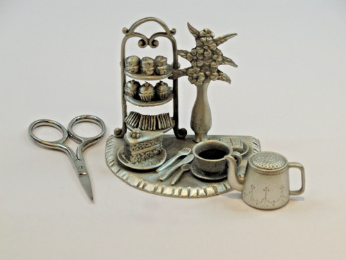 Afternoon tea sewing station - tea,