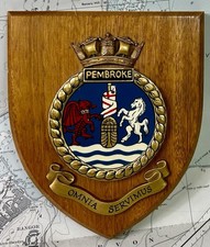 HMS Pembroke M271 Boat Badge