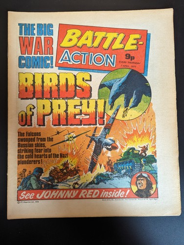 Battle action comic 1st april - battle-action, comic,