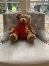 2002 Fraser Bear With Scarf