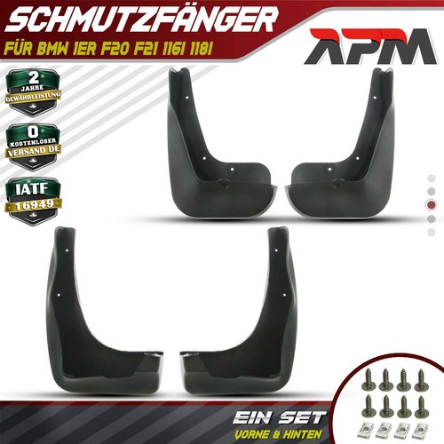 Mud flaps front rear - 4x, +