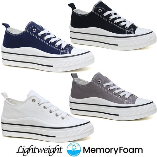 Ladies canvas shoes - canvas, women