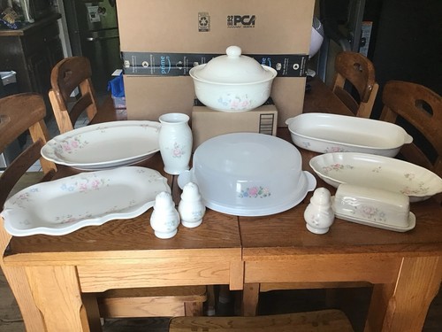 Pfaltzgraff tea rose lot - tea, 11