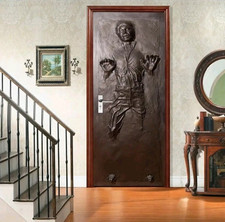 Han Solo Carbonite DOOR WRAP