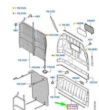 FORD TRANSIT CONNECT MK1 REAR