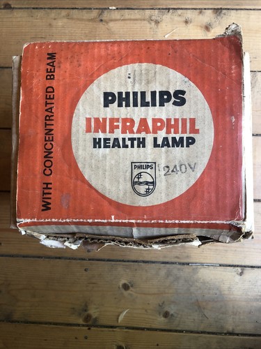 Retro philips infraphil lamp - retro,