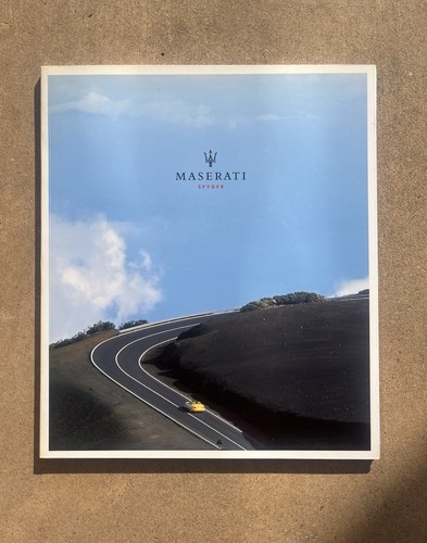 Maserati spyder 2003 brochure - spyder,