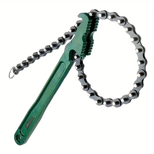 Heavy duty steel chain - duty, wrench
