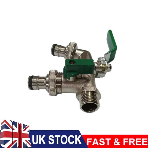Double garden tap - double,